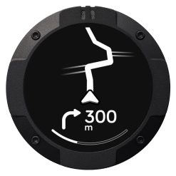 Beeline Moto II - Navigationsgerät für Motorräder | Globale Navigation | Minikarten-Schnittstelle | 14 Stunden Akkulaufzeit | IP67 Wasser- und stoßfest | USB-C-Aufladung mit Riemenhalterung